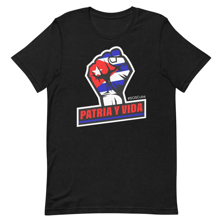 Patria y Vida Cuban Protest T-Shirt – Anti-Communist Freedom Tee for Men &amp; Women