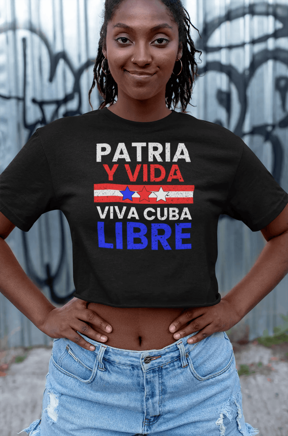 Patria y Vida – Viva Cuba Libre T-Shirt – Cuban Freedom Protest Unisex Tee for Men & Women