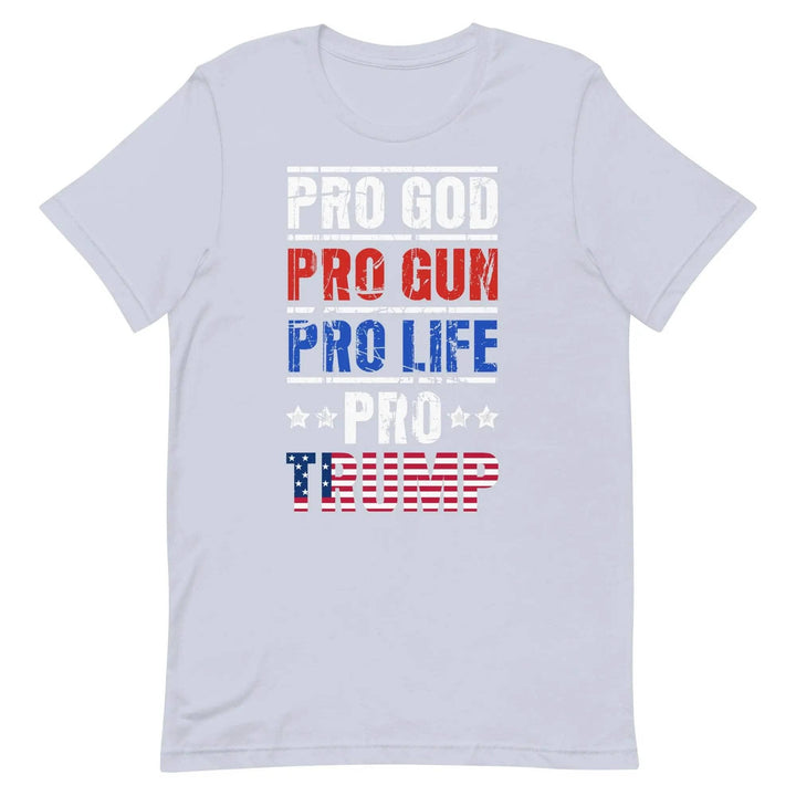 Pro God Pro Trump Shirt – Conservative Christian Patriotic Tee for Men &amp; Women