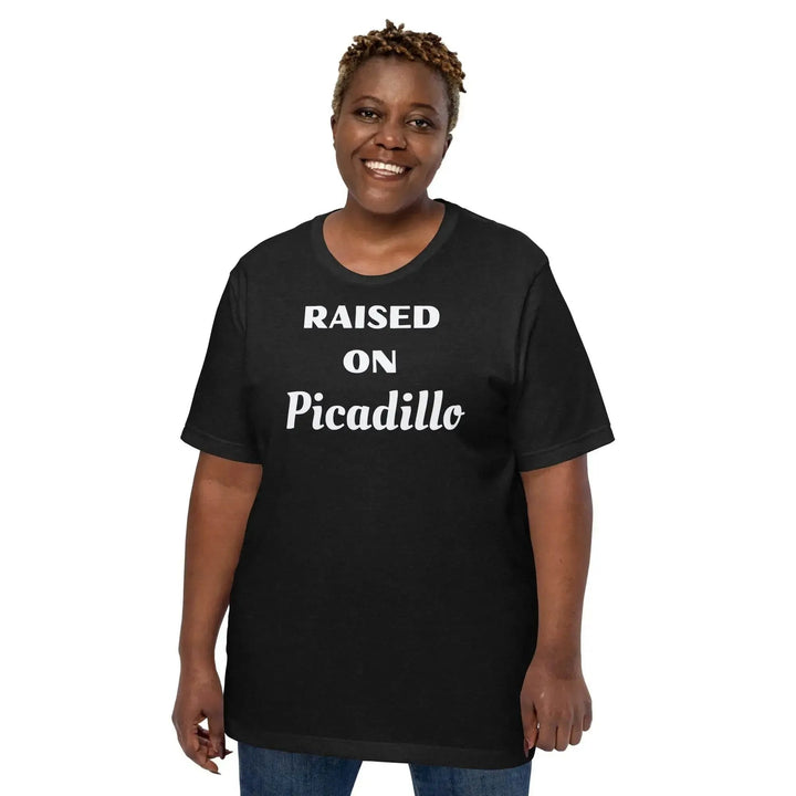 “Raised on Picadillo” Cuban Heritage Unisex T-Shirt – Miami Food Culture Tee