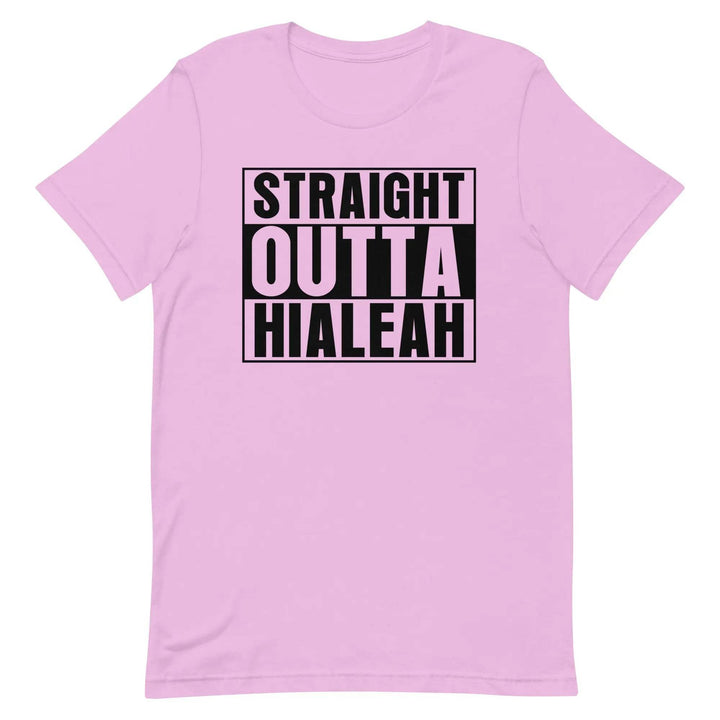 Straight Outta Hialeah T-Shirt – Funny Cuban Miami Streetwear Tee for 305 Locals