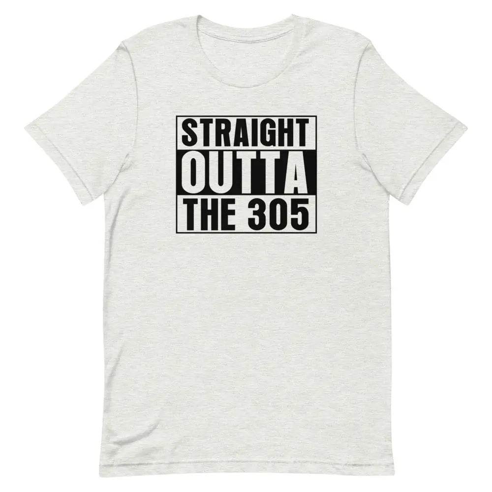 Straight Outta the 305 T-Shirt – Miami Cuban Pride Tee with Hialeah Heat &amp; Spanglish Vibes