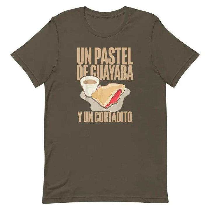 Un Pastel de Guayaba y un Cortadito T-Shirt – Cuban Breakfast Culture Tee