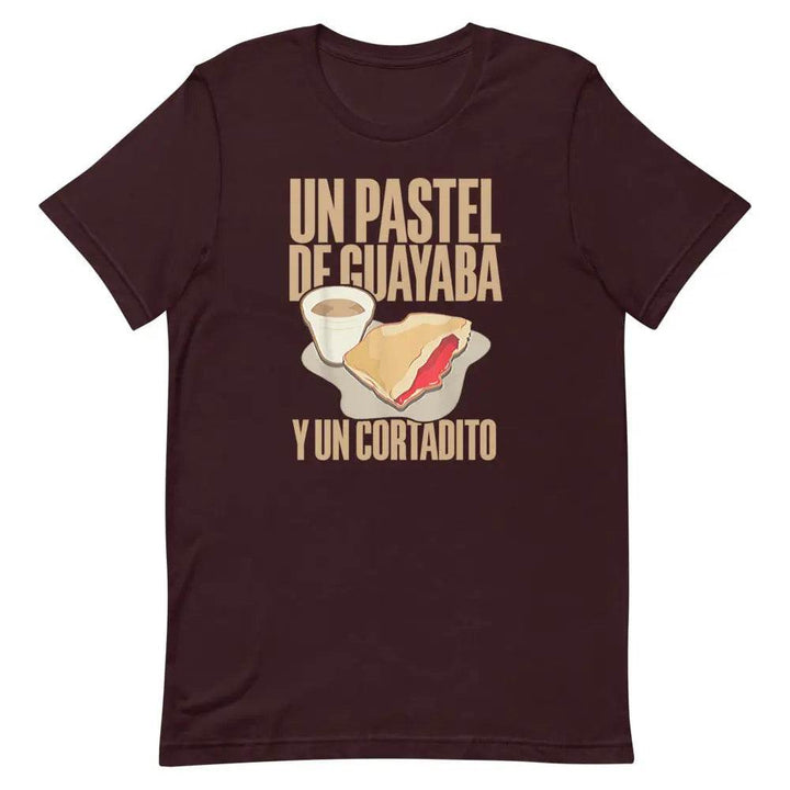 Un Pastel de Guayaba y un Cortadito T-Shirt – Cuban Breakfast Culture Tee
