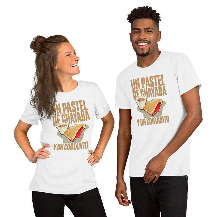 Un Pastel de Guayaba y un Cortadito T-Shirt – Cuban Breakfast Culture Tee