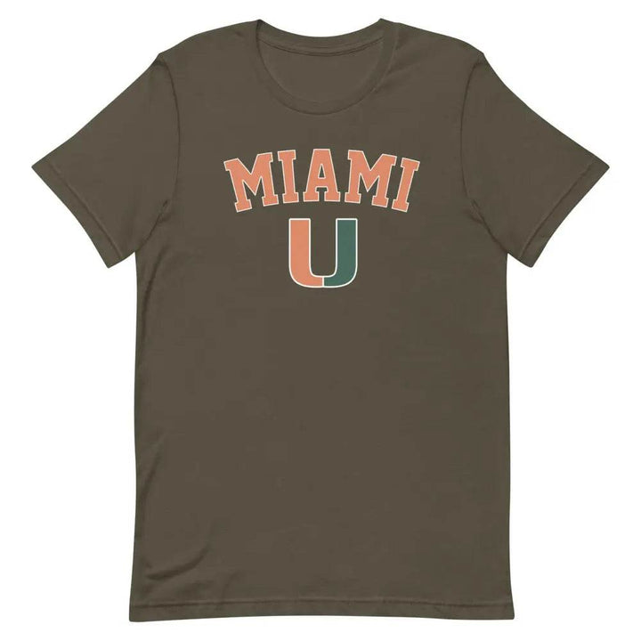 Miami U - Short-sleeve unisex t-shirt - Miami 305 Shirts