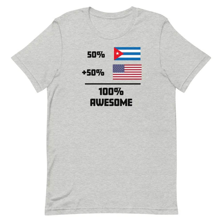 100% Awesome! - Short-sleeve unisex t-shirt - Miami 305 Shirts