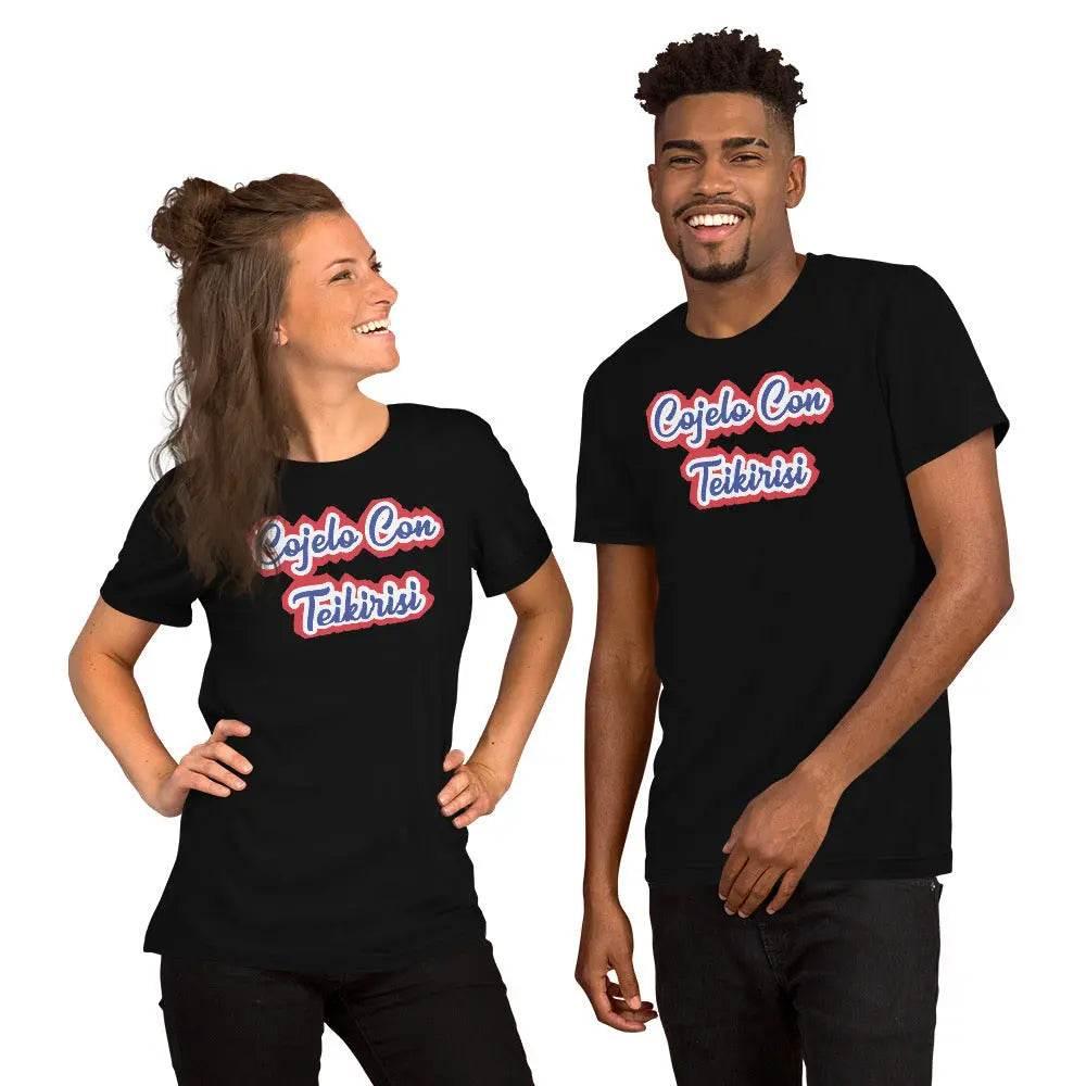 Cojelo con Teikirisi! - Short-sleeve unisex t-shirt - Miami 305 Shirts
