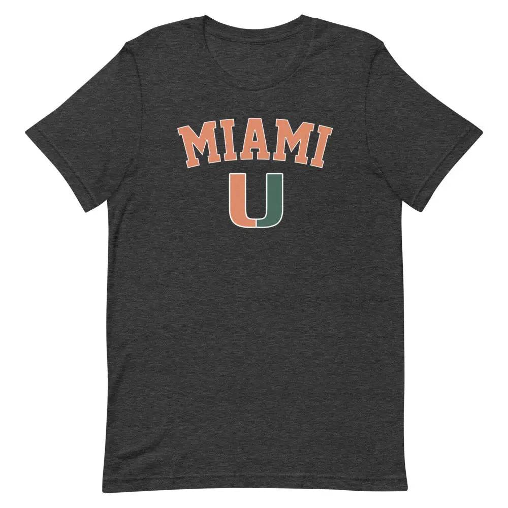 Miami U - Short-sleeve unisex t-shirt - Miami 305 Shirts