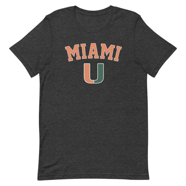 Miami U - Short-sleeve unisex t-shirt - Miami 305 Shirts