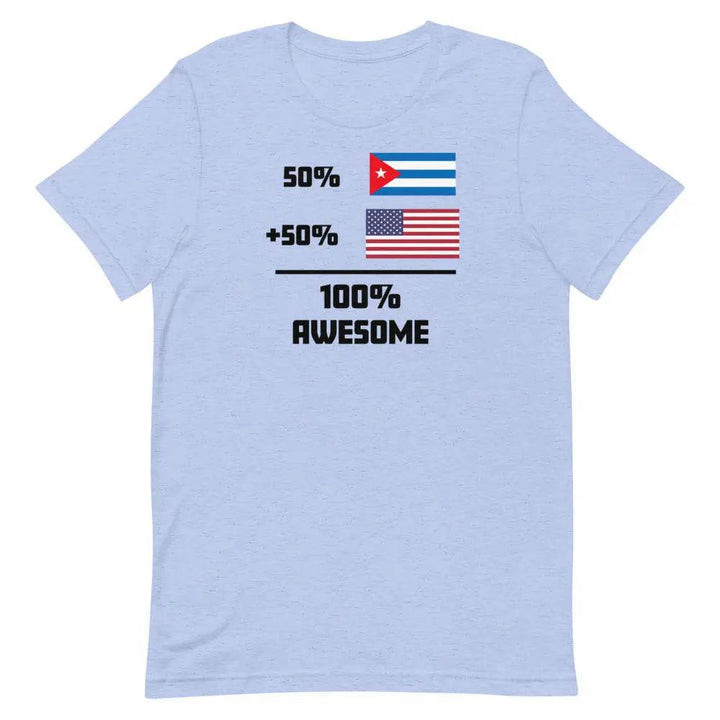 100% Awesome! - Short-sleeve unisex t-shirt - Miami 305 Shirts