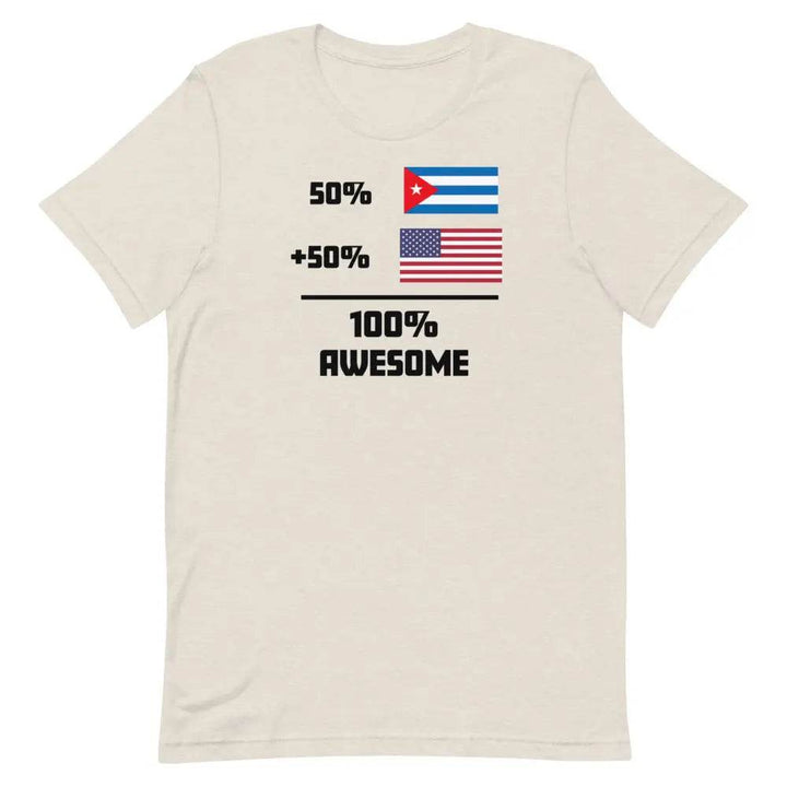 100% Awesome! - Short-sleeve unisex t-shirt - Miami 305 Shirts
