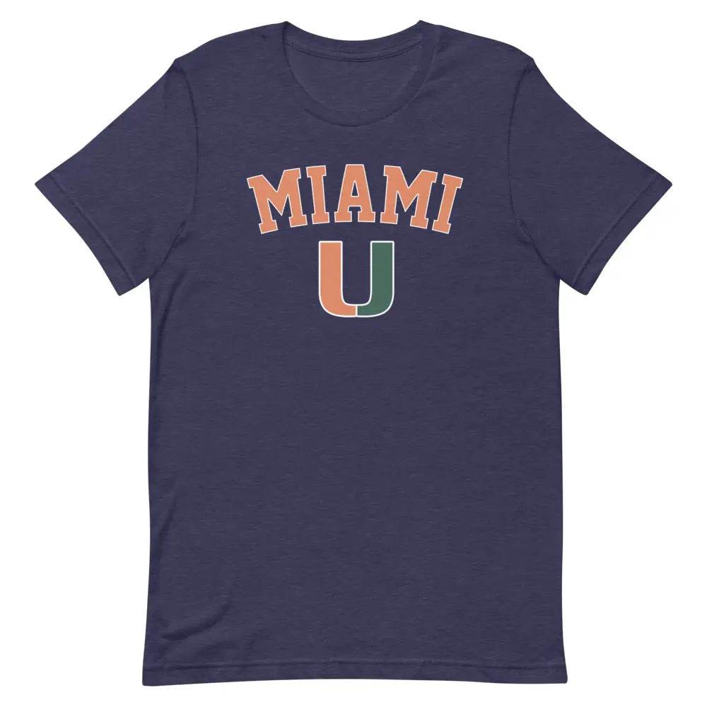Miami U - Short-sleeve unisex t-shirt - Miami 305 Shirts