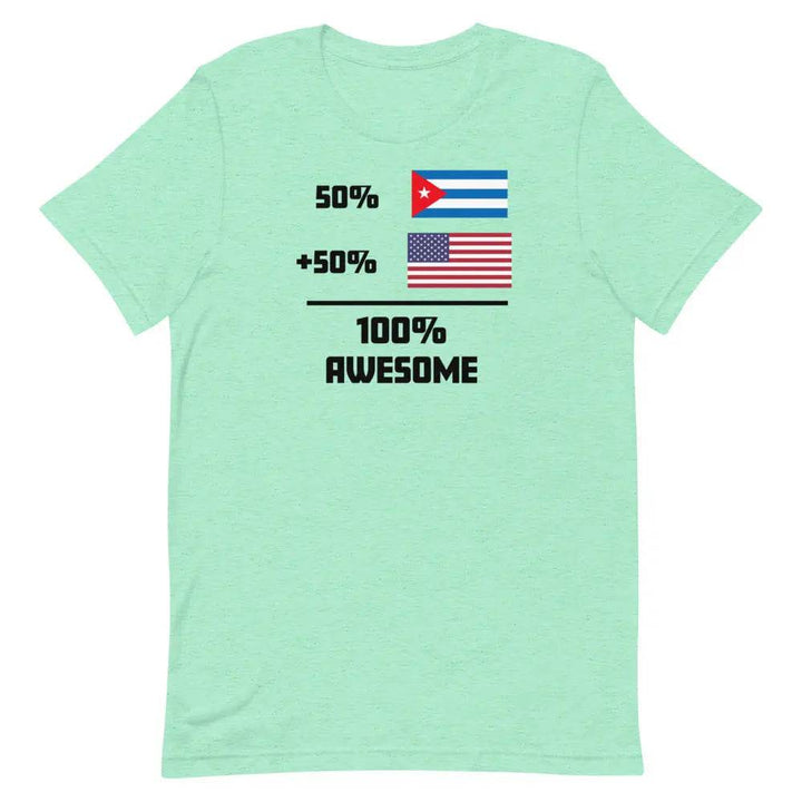 100% Awesome! - Short-sleeve unisex t-shirt - Miami 305 Shirts