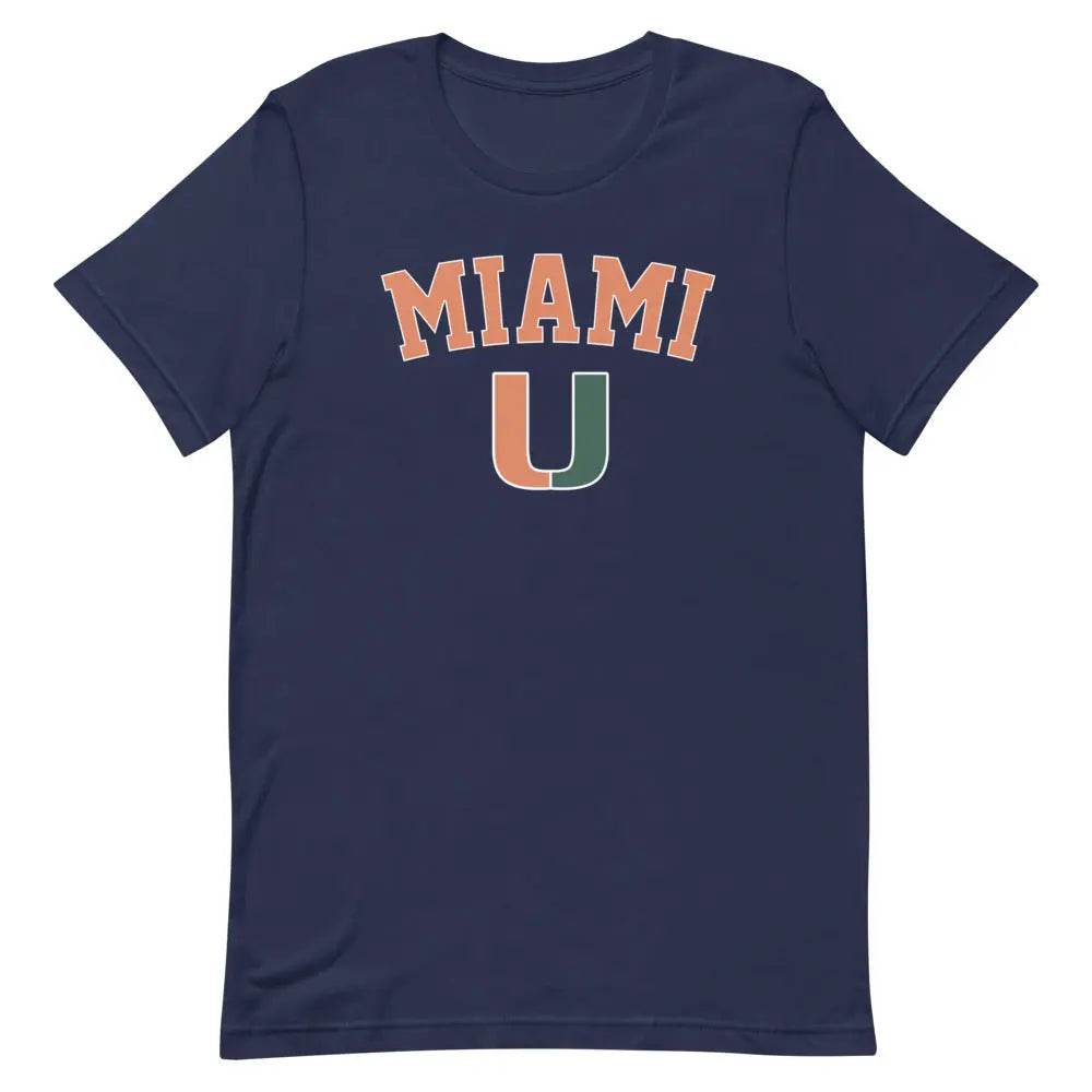 Miami U - Short-sleeve unisex t-shirt - Miami 305 Shirts