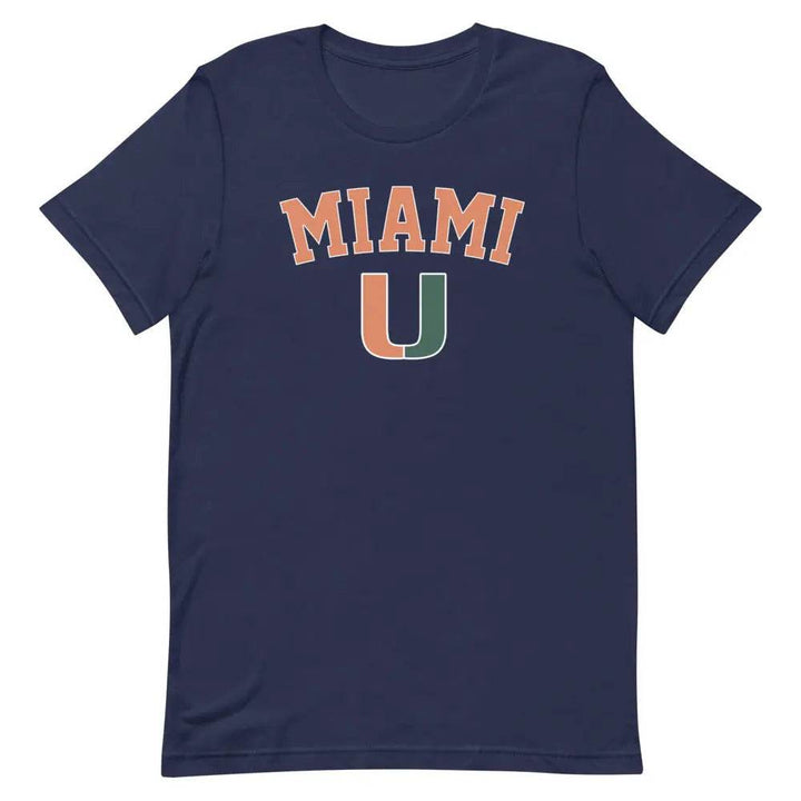 Miami U - Short-sleeve unisex t-shirt - Miami 305 Shirts