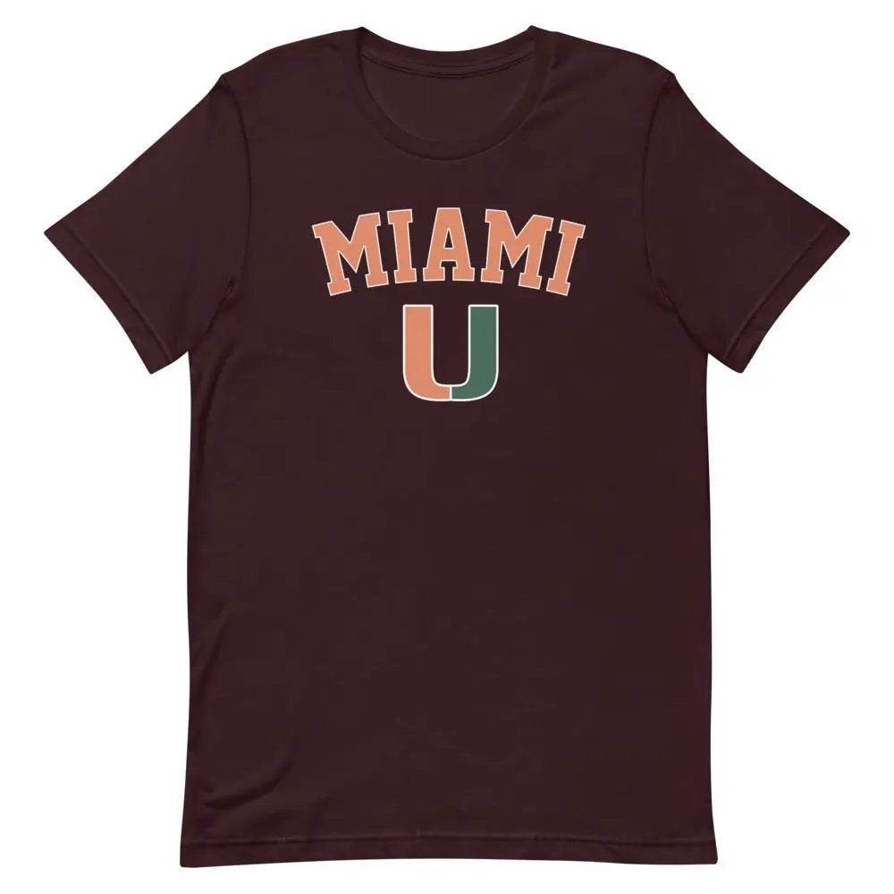 Miami U - Short-sleeve unisex t-shirt - Miami 305 Shirts