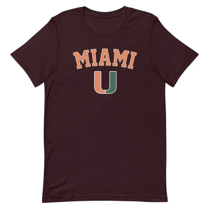 Miami U - Short-sleeve unisex t-shirt - Miami 305 Shirts
