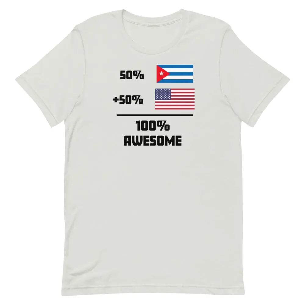 100% Awesome! - Short-sleeve unisex t-shirt - Miami 305 Shirts