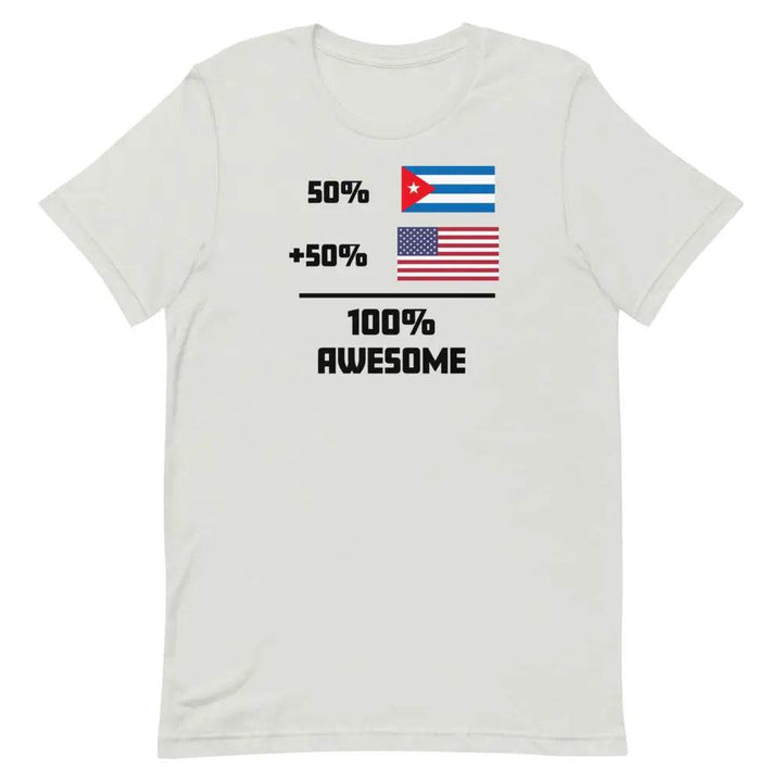 100% Awesome! - Short-sleeve unisex t-shirt - Miami 305 Shirts