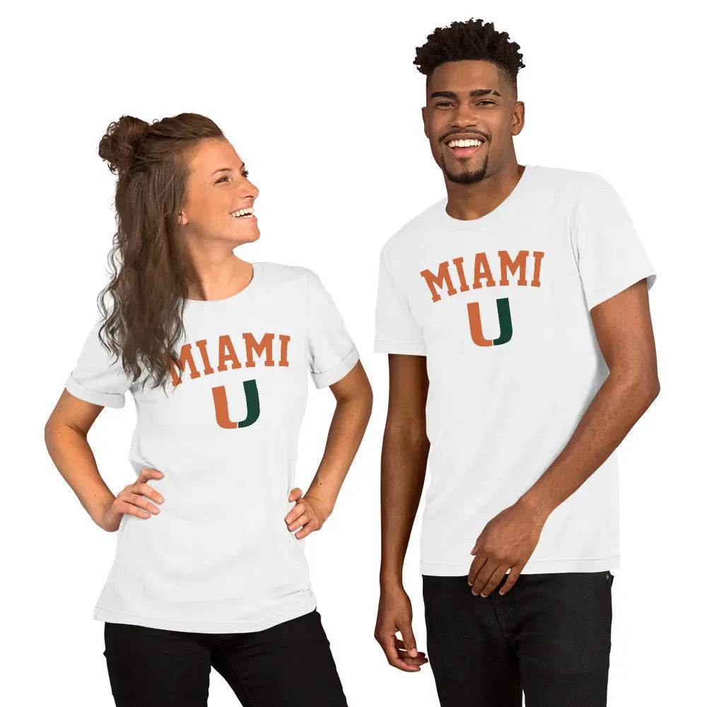 Miami U - Short-sleeve unisex t-shirt - Miami 305 Shirts