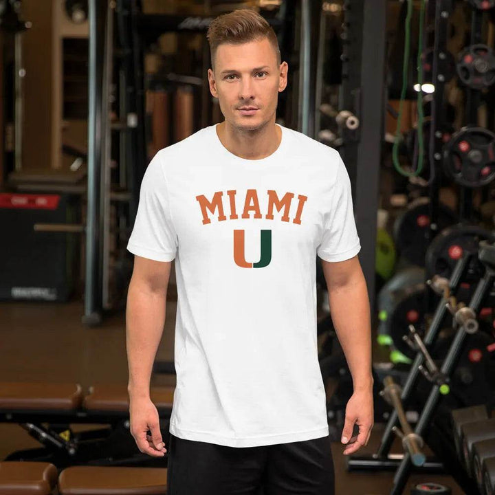 Miami U - Short-sleeve unisex t-shirt - Miami 305 Shirts