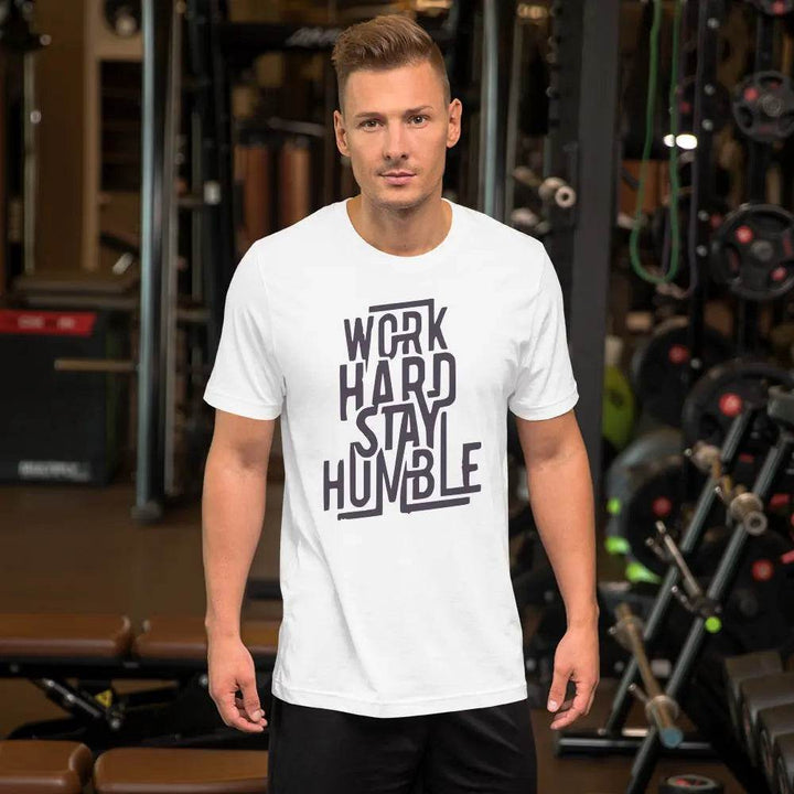 Work Hard Stay Humble T-Shirt – Motivational Grind Mode Tee for Men &amp; Women